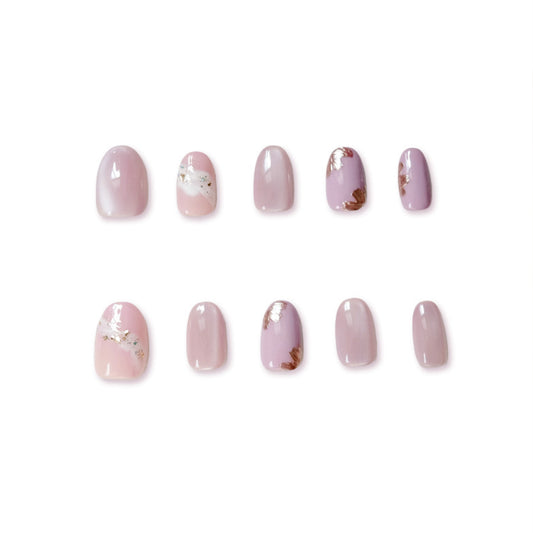 Iris Glow — Premium Luxury Press-On Nails (No UV Light Required)