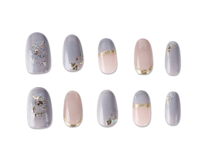 Iris Glow — Premium Luxury Press-On Nails (No UV Light Required)