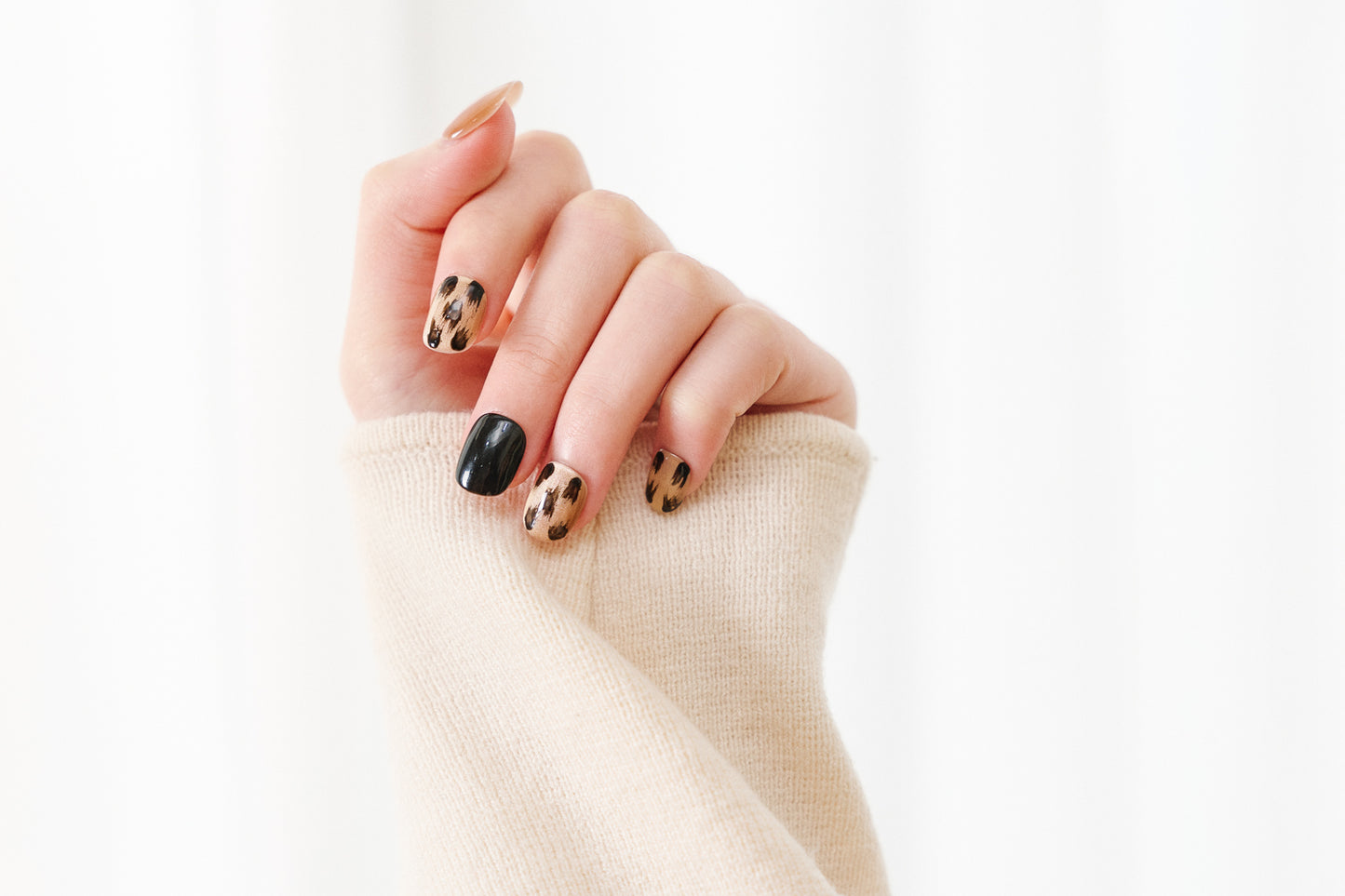 Zebra— Premium Luxury Press-On Nails (No UV Light Required) (Copy) (Copy)