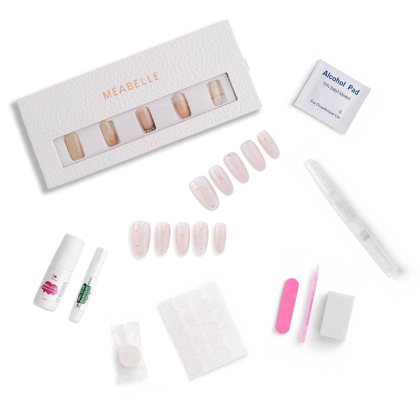 Lily Pearl — Premium Luxury Press-On Nails (No UV Light Required)