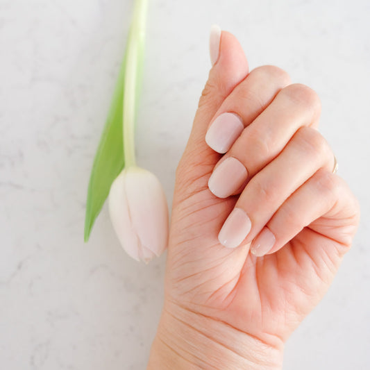 Tulip d’Aurore – Square Ombre Press-On Nails
